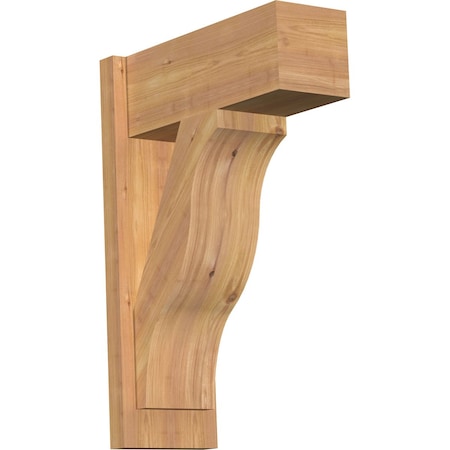 Ekena Millwork Funston Block Smooth Outlooker, Western Red Cedar, 7 1/2"W x 18"D x 26"H OUT08X18X26FST05SWR